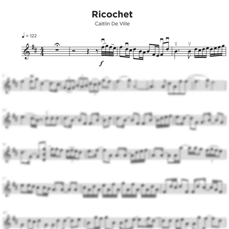 Ricochet Sheet Music