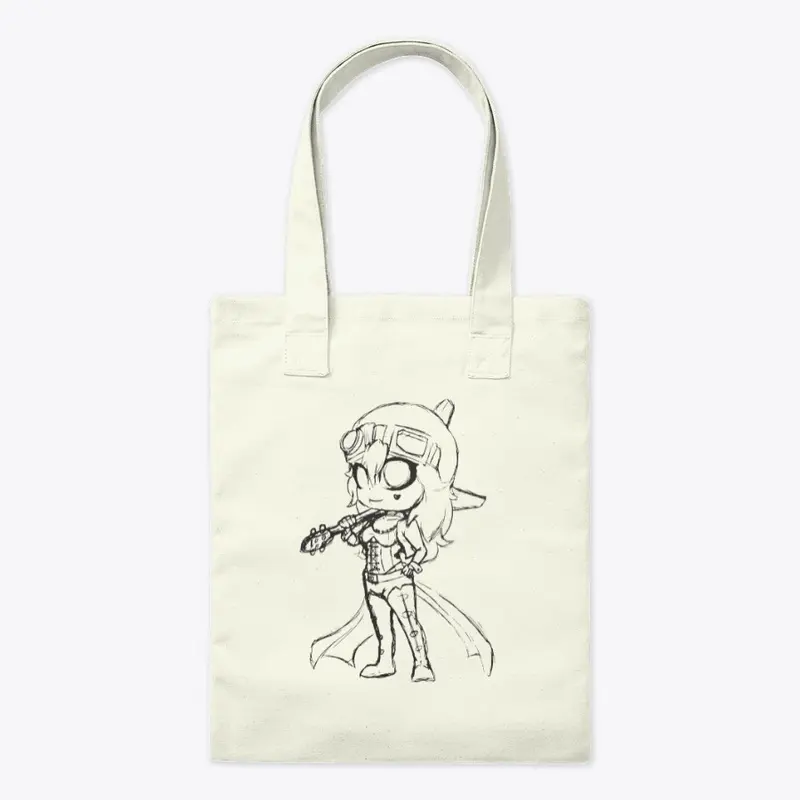 Steampunk Caitlin Sketch Tote