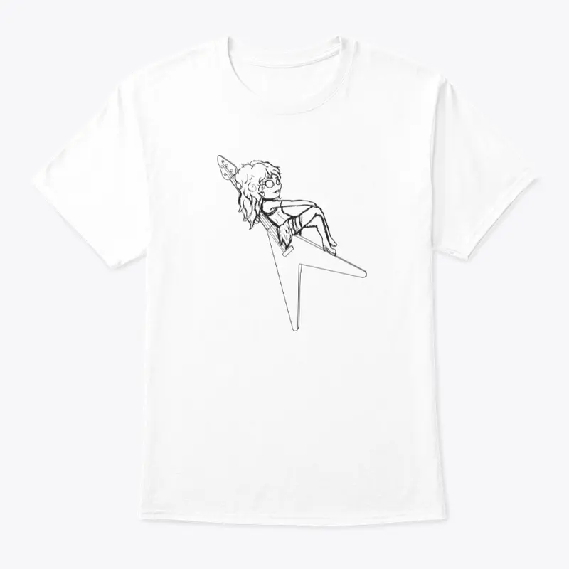 Burlesque Sketch Caitlin Classic Tee 